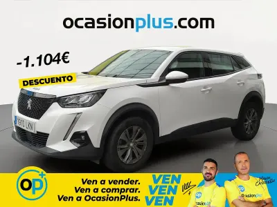Usado Peugeot 2008 Active 100 CV (73 kW) 2020 Blanco SUV