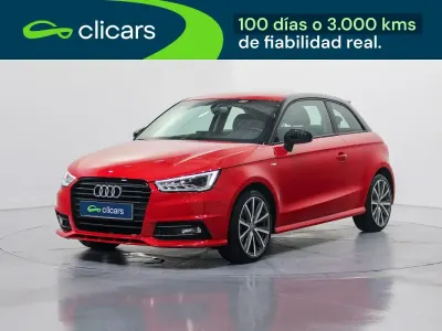 Usado Audi A1 95 CV (69 kW) 2016 Rojo Utilitario