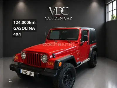 Usado Jeep Wrangler Sport 118 CV (86 kW) 2001 Rojo SUV