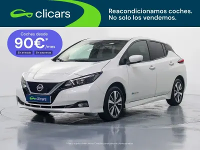 Usado Nissan Leaf Acenta 110 kW (150 CV) 2019 Blanco Utilitario