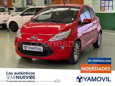 Rojo Usado 2015 Ford Ka Titanium Berlina | 6450 € (Precio justo)