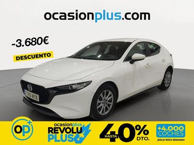 Usado Mazda 3 Prime-Line 140 CV (102 kW) 2025 Blanco Berlina