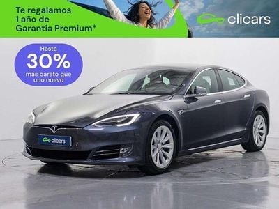 Usado Tesla Model S Long Range AWD 386 kW (525 CV) 2020 Gris Utilitario