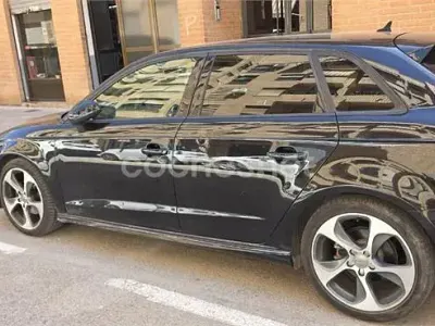 Usado Audi A3 S-Line 150 CV (110 kW) 2015 Negro Berlina