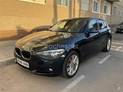 Usado BMW 116 115 HP (84 kW) 2012 Azul Citadino