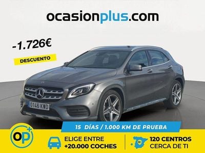 Usado Mercedes GLA180 122 CV (89 kW) 2019 Gris SUV