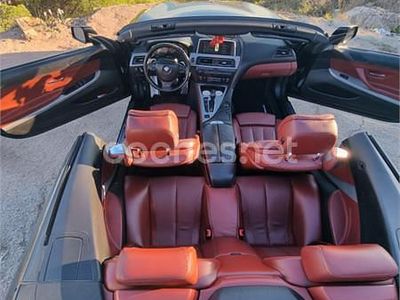 Usado BMW 640 Cabriolet 313 CV (230 kW) 2012 Negro Descapotable