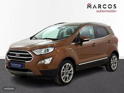 Usado Ford Ecosport Titanium 100 CV (73 kW) 2018 Marrón SUV