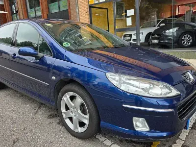 Usado Peugeot 407 Premium 136 CV (100 kW) 2008 Azul Berlina