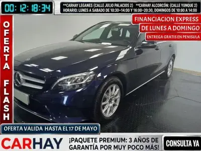 Używany Mercedes C200 Business 162 KM (119 kW) 2019 Czarny Kombi