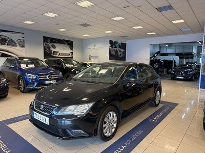 Usado Seat Leon Style 105 CV (77 kW) 2014 Negro Berlina