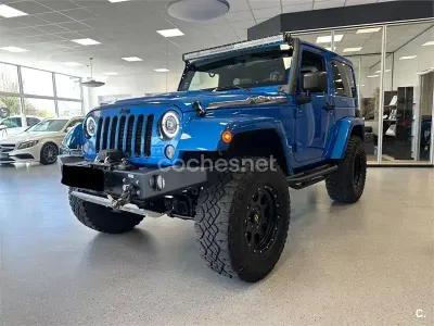 Usado Jeep Wrangler Sport 200 CV (147 kW) 2014 Azul SUV