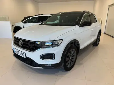 Usado VW T-Roc Sportline 150 CV (110 kW) 2020 Blanco SUV