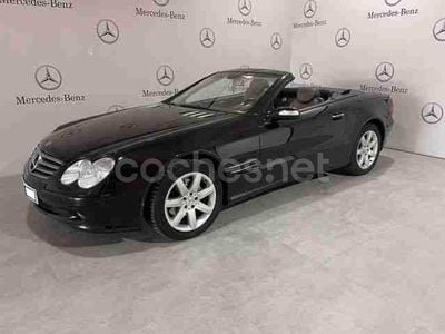 Negro Usado 2005 Mercedes SL350 Descapotable | 30.900 €