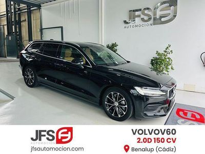 Negro Usado 2019 Volvo V60 Familiar | 21.990 € (Un poco caro)