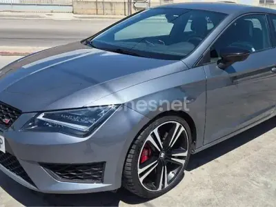 Usado Seat Leon CUPRA 280 CV (205 kW) 2014 Gris / plata Berlina