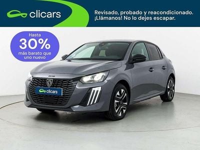 Usado Peugeot e-208 Style 114 kW (156 CV) 2025 Gris Utilitario