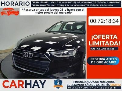 Usado Audi A4 151 CV (111 kW) 2021 Negro Familiar