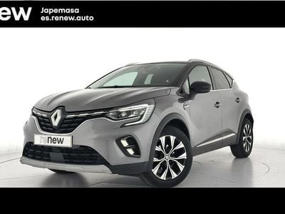 Usado Renault Captur Techno 140 CV (102 kW) 2023 Gris casiopea con techo negro brillante SUV