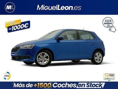 Usado Skoda Fabia Ambition 95 CV (69 kW) 2022 Azul Utilitario