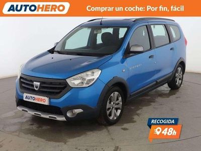 Usado Dacia Lodgy Stepway 110 CV (80 kW) 2016 Azul Monovolumen