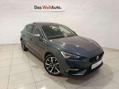 Usado Seat Leon FR 204 CV (150 kW) 2021 Gris / plata Berlina