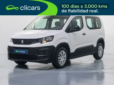 Begagnad Peugeot Rifter Access 100 HK (73 kW) 2019 Vit Minibuss