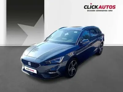 Usado Seat Leon FR 116 CV (85 kW) 2025 Gris Familiar