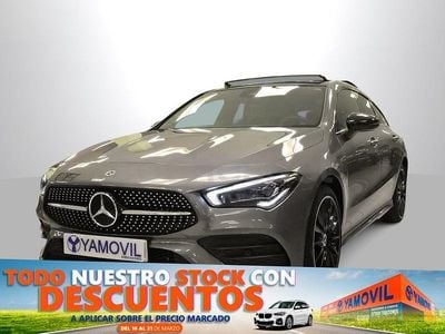 Usado Mercedes CLA250e Shooting Brake 218 CV (160 kW) 2023 Gris / plata Familiar