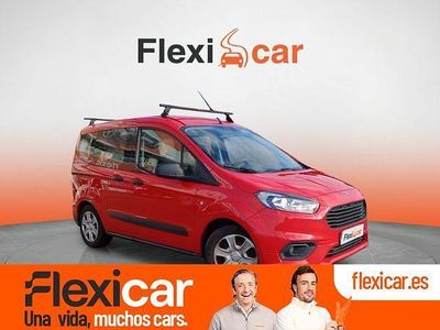Usado Ford Tourneo Courier Ambiente 100 CV (73 kW) 2019 Rojo Monovolumen