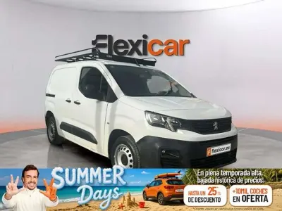 Usado Peugeot Partner S 102 CV (75 kW) 2022 Blanco Monovolumen