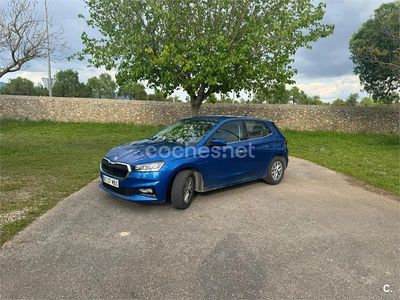 Brugt Skoda Fabia Ambition 110 HK (80 kW) 2022 Blå Hatchback