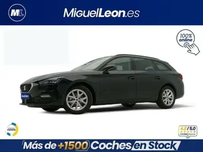 Usado Seat Leon Style 131 HP (96 kW) 2023 Preto Carrinha