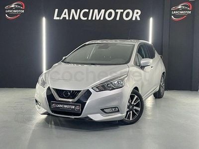 Usado Nissan Micra N-Connecta 100 CV (73 kW) 2019 Gris / plata Utilitario