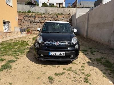 Usado Fiat 500L Trekking 95 CV (69 kW) 2017 Negro Monovolumen