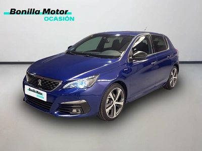 Usado Peugeot 308 GT-line 130 CV (95 kW) 2018 Azul Berlina