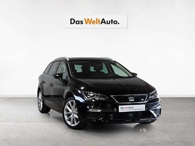 Negro Usado 2018 Seat Leon ST FR Familiar | 18.500 € (Caro)