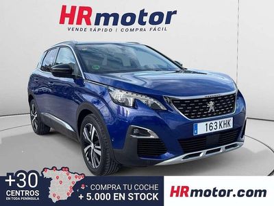 Usado Peugeot 3008 GT-line 132 CV (97 kW) 2018 Azul SUV