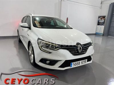 Blanco Usado 2019 Renault Mégane GrandTour Zen Familiar | 12.200 € (Precio justo)