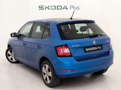 Usado Skoda Fabia 95 CV (69 kW) 2018 Azul