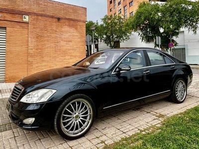 Usado Mercedes S500 388 CV (285 kW) 2007 Azul Berlina