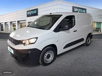 Usado Peugeot Partner 98 CV (72 kW) 2021 Blanco Monovolumen