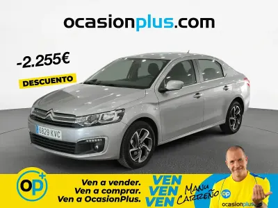 Usado Citroën C-Elysee I PureTech 82 HP (60 kW) 2019 Cinzento Sedan
