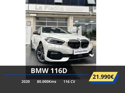 Usado BMW 116 Shadowline 116 HP (85 kW) 2020 Branco Citadino