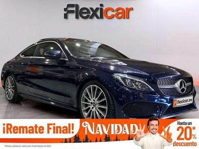 Azul Usado 2019 Mercedes C220 Coupe | 27.990 € (Precio justo)