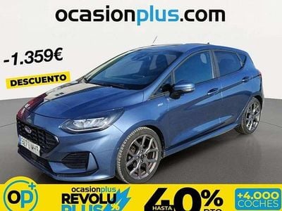 Usado Ford Fiesta ST-Line 125 CV (91 kW) 2023 Azul Utilitario