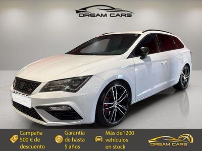 Blanco Usado 2018 Seat Leon CUPRA Familiar | 18.990 € (Buen precio)