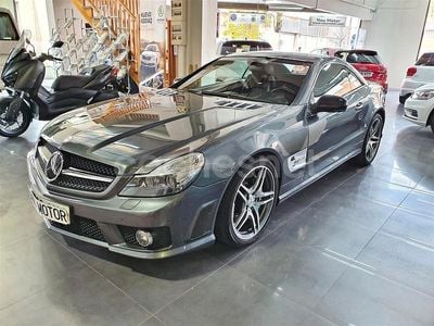 Usado Mercedes SL63 AMG AMG 525 CV (386 kW) 2009 Gris / plata Descapotable