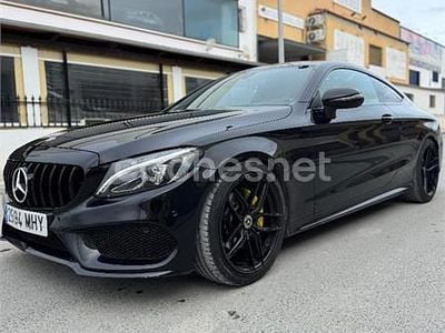 Usado Mercedes C180 156 CV (114 kW) 2016 Negro Coupe