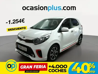 Usado Kia Picanto GT-Line 100 CV (73 kW) 2019 Blanco Utilitario